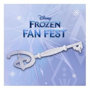 Disney Frozen Fan Fest Collectible Key Special Edition